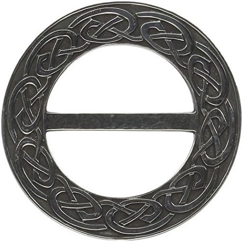 Ldycrow Celtic Pewter Scarf Ring