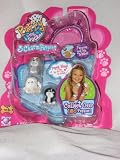 Puppy in My Pocket 3 Charm Puppies Sparkling Glitter Bracelet
