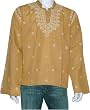 Gift for Him - Long Sleeve Casual Cotton Shirt Kurta India Size M (gck140)