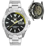 Seiko Mens 5 Sports Automatic Stainless Steel Watch #SNZD27