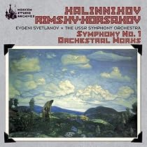 Kalinnikov: Symphony No. 1; Rimsky-Korsakov: Orchestral Work