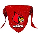 NCAA Louisville Cardinals Pet Bandana, Team Color, Large