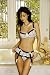 EM-5991, Embroidered Bra and Skirted Garter/Panty ~ Dulcie Collection