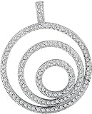14K 1.00 CTW Diamond Spiral Pendant