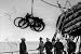 Canvas Print, Even Bicycles Are Used In Invasion - 18 x 12