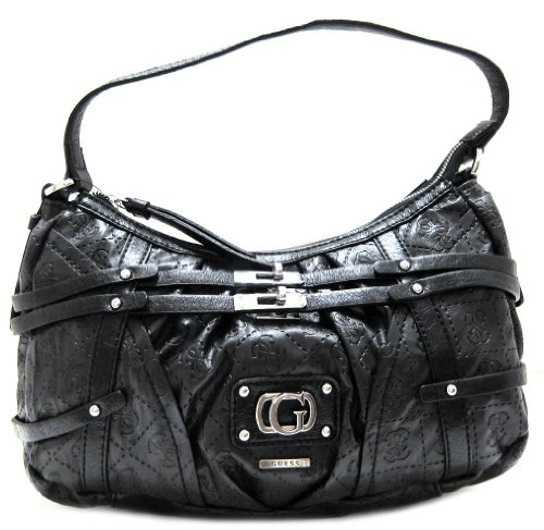 GUESS LIVELY SMALL HOBO BLACK