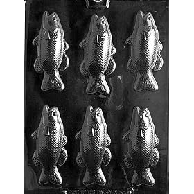 Buy BASS FISH BARS Nautical Candy Mold Chocolate now!