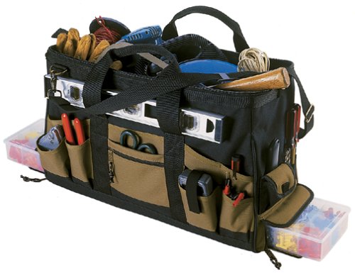 Custom LeatherCraft 1141 37-Pocket Double Traytote Bag