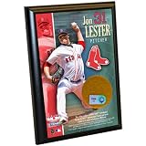 MLB Boston Red Sox Jon Lester 4-by-6-Inch Plaque
