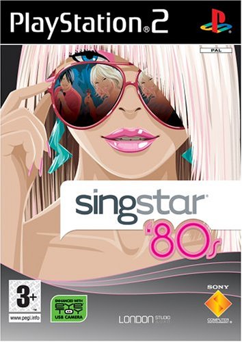 Childrens Toyshop  Video Games : Singstar 80's with Microphone (PS2)
