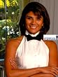 "In Vogue" - Halter Top Womens Tuxedo Shirt with 1/8" pleats