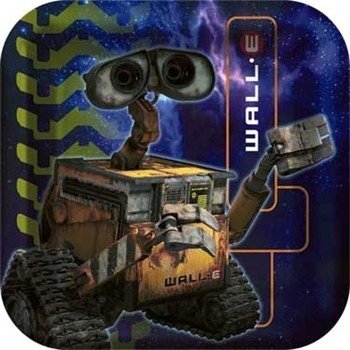 WALL-E Dessert Plates, 8ct