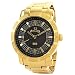 Just Bling Men's JB-6225-C "562" Pave Dial 18K Gold-Plated Diamond Watch