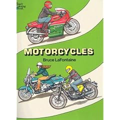 Motorcycles Coloring Book