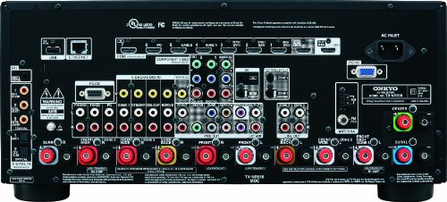 Onkyo TX-NR818 7.2-Channel Network A/V Receiver (Black)