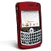 Clip On Rubber Coated Case for Blackberry Curve 8300 / 8310 / 8320 / 8330 - Red