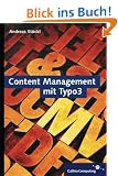 Content Management mit TYPO3 (Galileo Computing)