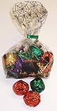 Scott's Cakes Chocolate Peanut Butter Fudge Balls 1/2 Pound WItch Bag