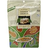 Mrs Mays Naturals Slow Dry-Roasted Snack Original Cashew Crunch 5 Oz Pack Of 6