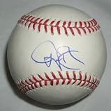 Dominic Brown Autographed Major League Baseball W/PROOF, Picture of Dominic Signing For Us, Philadelphia Phillies