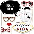 Las Vegas - Casino Photo Booth Props Kit - 20 Count