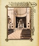 IMAGE OF 1893 Etching Aleppo Church St. Francis Interior - Original Etching