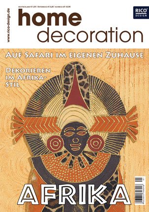Rico-Design Tap home decoration - Auf Safari im eigenen Zuhause. Dekorieren im Afrika-Stil