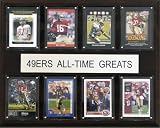 NFL San Francisco 49ers All-Time Greats Plaque