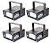 4 CHAUVET DJ CH730 Adjustable 1-12 Flash/Sec Mini Strobe LED Club Light Effects