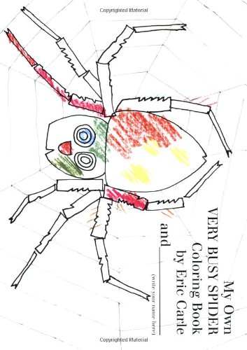 My Own Very Busy Spider Coloring Book [Paperback]