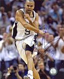 Tony Parker San Antonio Spurs Autographed/Hand Signed Celebration 16x20 Photo