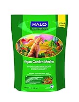 Halo Holistic Dry Vegan Dog Food, Garden Medley Stew, 4 LB Bag of Dry Adult Dog Food
