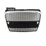 05-08 Audi A4 (B7) Front Mesh Rs-style Sport Grille Grill Kit Chrome 06 07