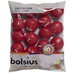 Bolsius Schwimmkerzen 20er Beutel altrot