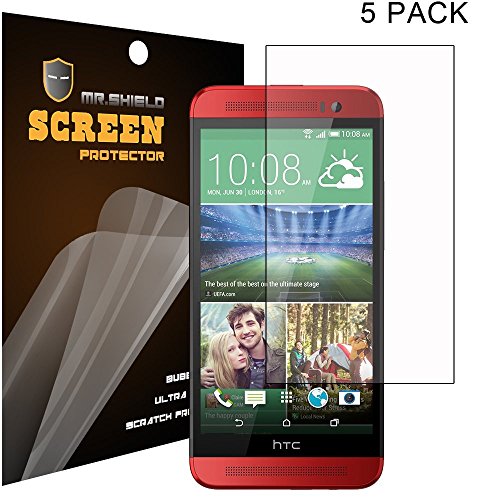 [5-PACK] Mr Shield For HTC One E8 Premium Clear Screen Protector with Lifetime Replacement Warranty