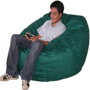 4-feet Hunter Cozy Sac Bean Bag Chair Love Seat