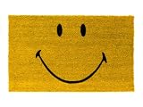 Kitchen & Housewares : Smiley Happy Face doormat w. rubber coating