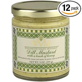Willamette Valley Mustards And Marinades Sweet 'n Sour Mustard, 10-Ounce Jars (Pack of 12)