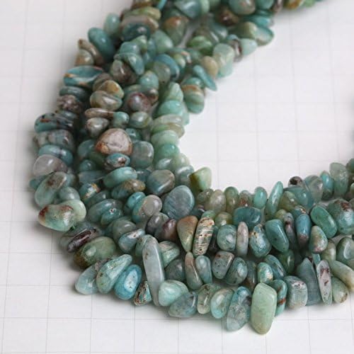 Natural Amazonite Gemstone Chips Beads 9.6x5.7mm 15" Strand 1Lot #C0000209
