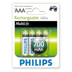 Philips Multi Life NiMH Akku AAA Micro 700 mAh 4er Pack