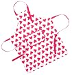 Mad About Cooking Hearts Printed Apron