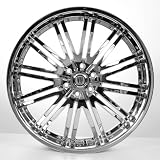 22 D1-Br Wheels & Tires Pkg - Fits On Nissan Almada,Chevy Tahoe , Yukon, Qx56,... by Audio City Wheels