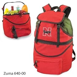 Nebraska Cornhuskers Zuma Insulated Backpack with Waterproof Liner - Red w/Digital Print