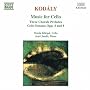 Kod�ly: Music for Cello
