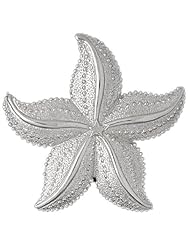Clevereves 14K White Gold Pendant Starfish 13.5 - Gram(s)