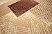 Generations Contemporary Brown and Beige Modern Squares Area Rug, 2' x 7'6