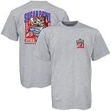Alabama Crimson Tide vs. Utah Utes Ash 2009 Sugar Bowl Players Cup T-shirt