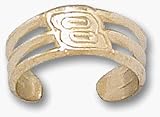 Aric Almirola #8 Toe Ring - 14KT Gold Jewelry
