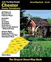 ADC The Map People Chester County, Pennsylvania: Street Map Book