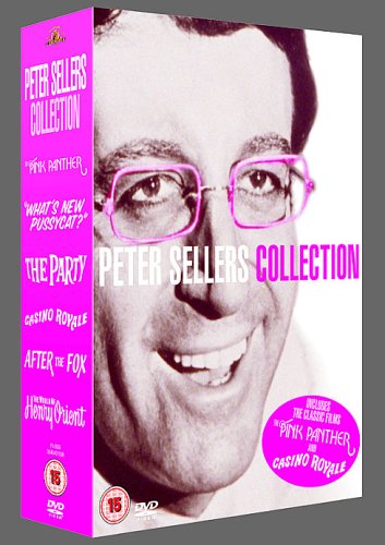 CD-Charts  DVD : Peter Sellers Collection - Pink Panther/What's New Pussycat?/The Party/Casino Royale/After The Fox/The World Of Henry Orient